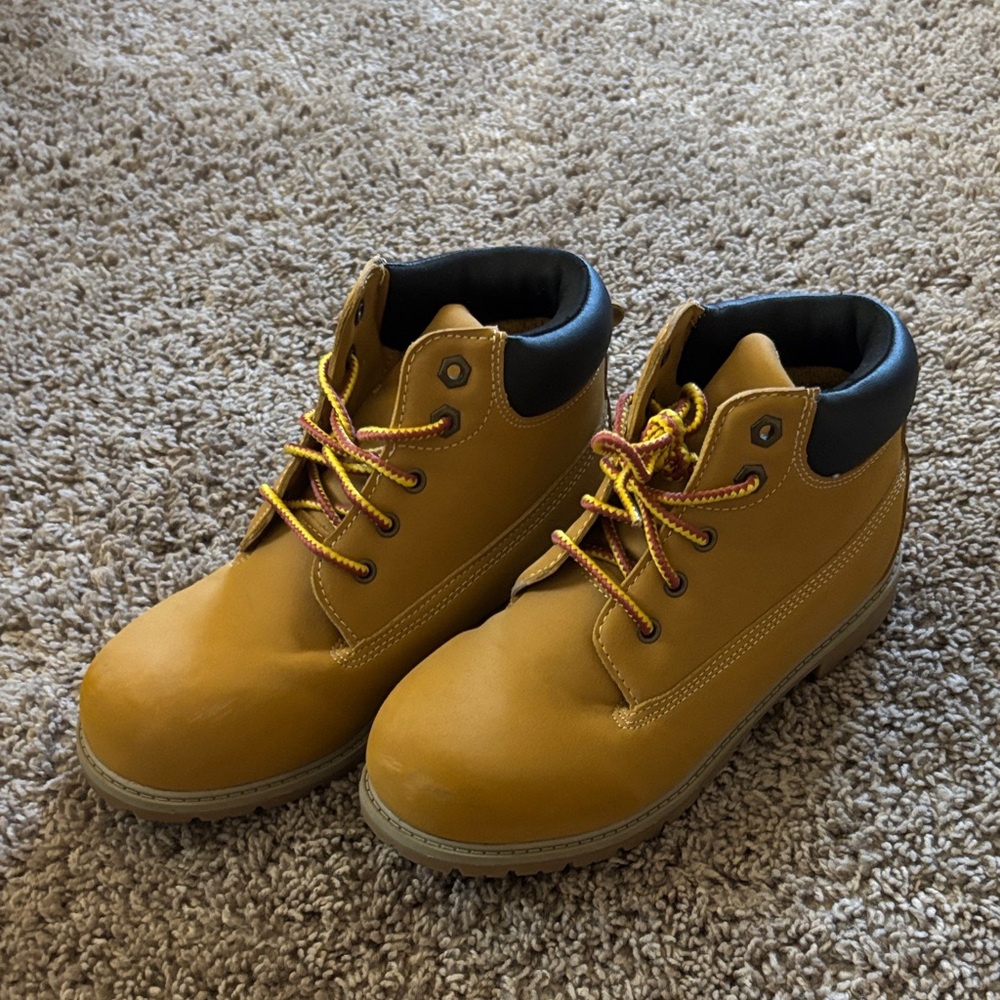Kids Tan Boots